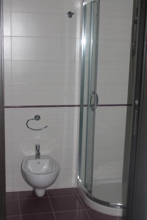 A bathroom at Villa Amateia