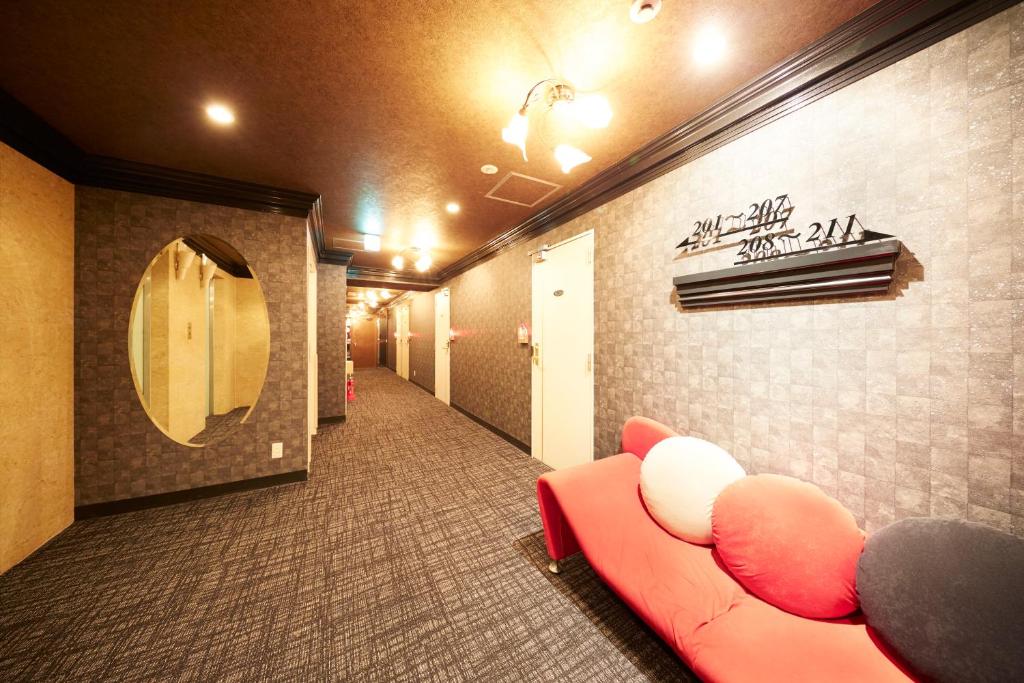Posezení v ubytování HOTEL Kslit Adult Only