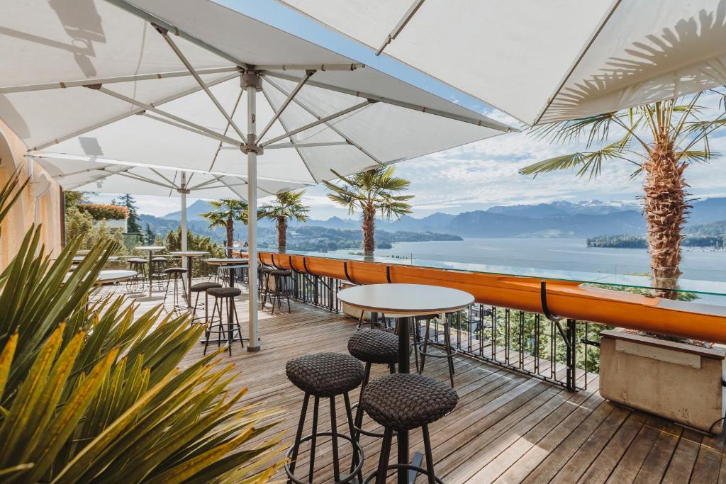 Art Deco Hotel Montana Luzern - Resim 36