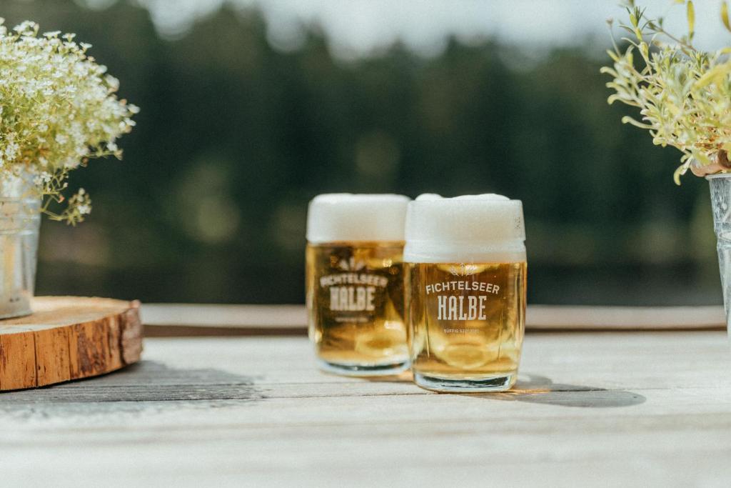 Nápoje v ubytování Hotel Am Fichtelsee