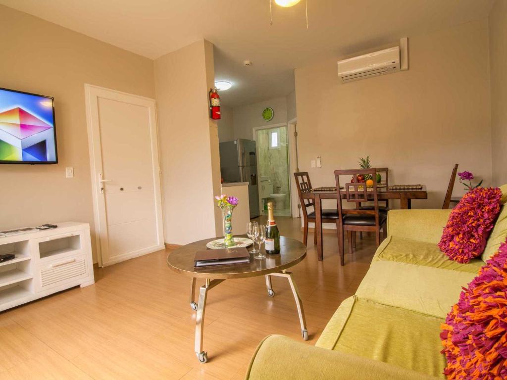 Posezení v ubytování Golden Villas