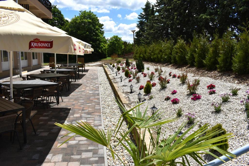 Zahrada ubytování Hotel Forrás Zalakaros