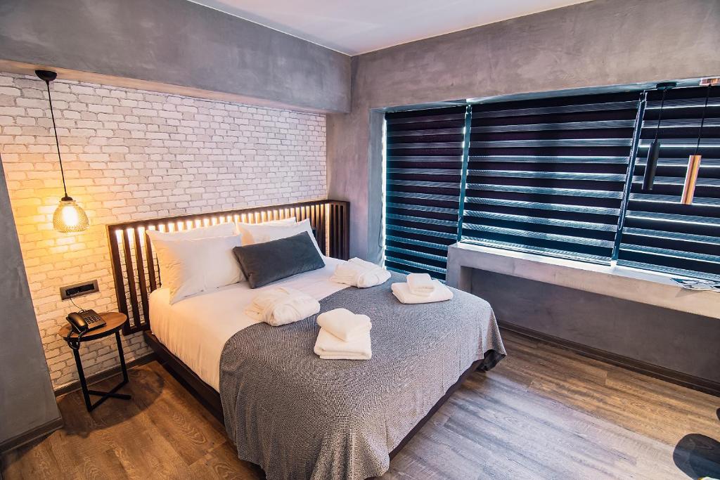 Postel nebo postele na pokoji v ubytování Project 3 Urban Chic Hotel