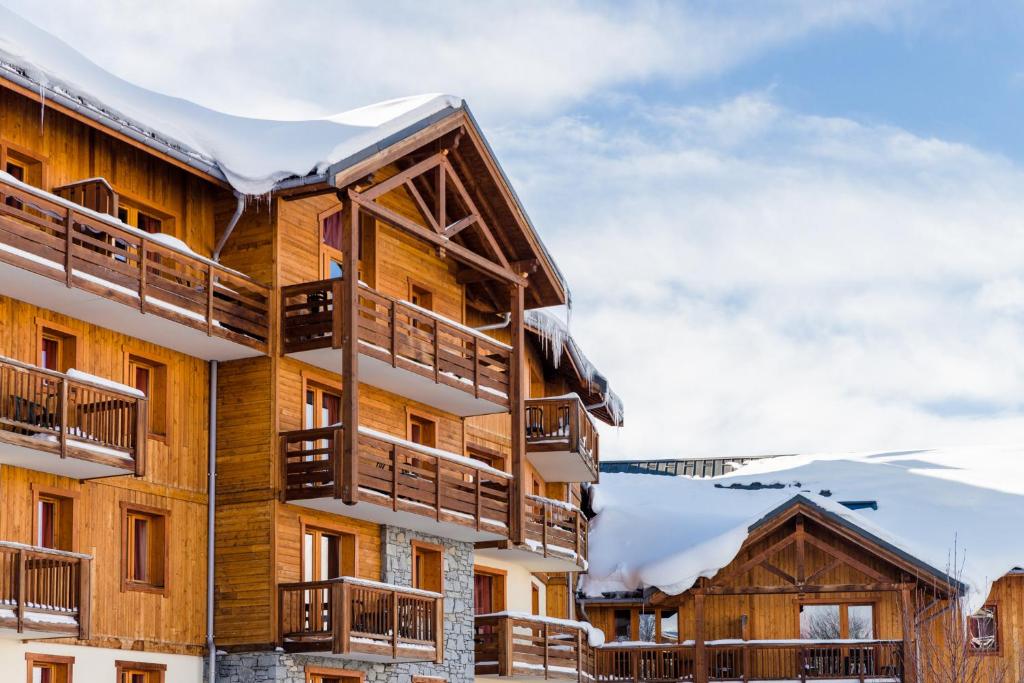 travelski home premium - Résidence Les Hauts de Comborcière 4 stars að vetri til