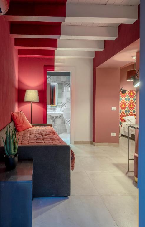Łóżko lub łóżka w pokoju w obiekcie ORTIGIAdreamrooms 12
