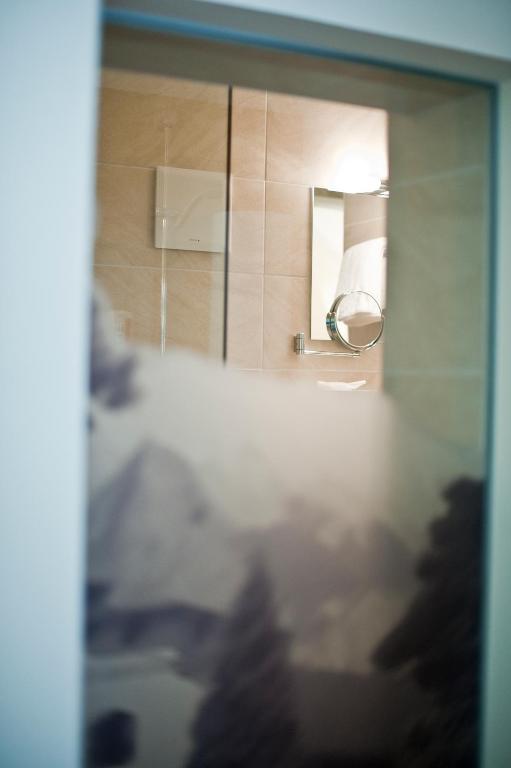 Koupelna v ubytování Basic Hotel Innsbruck