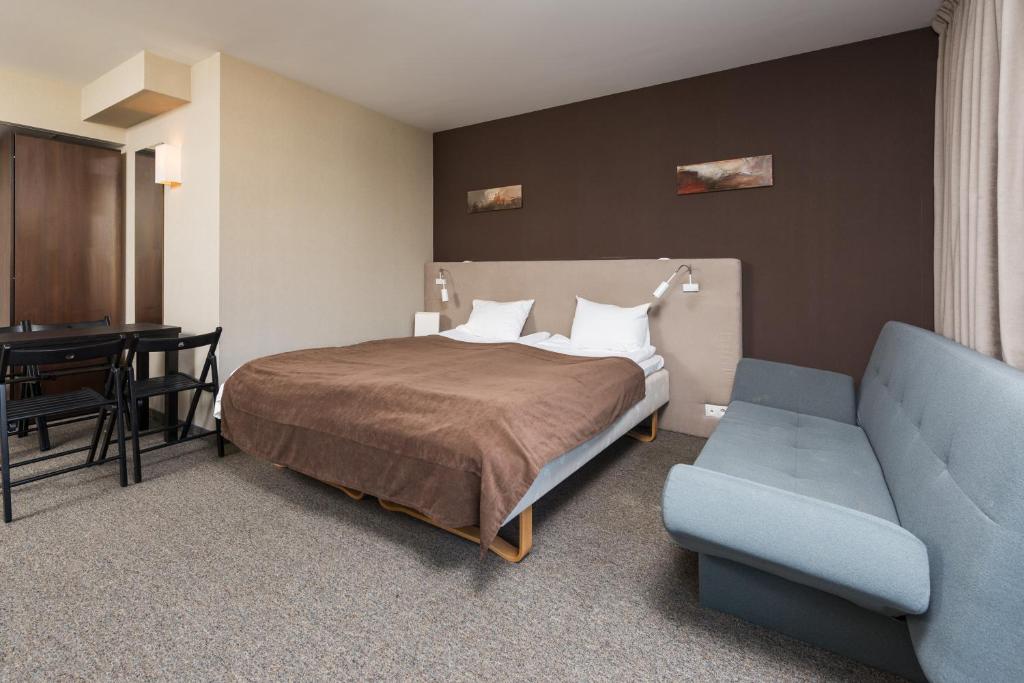 Postel nebo postele na pokoji v ubytování Apartamenty Apartinfo Vela