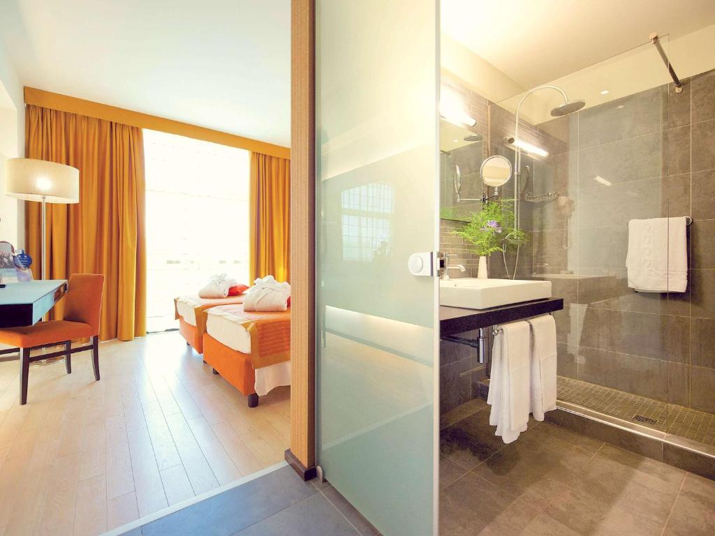 Koupelna v ubytování Hotel Mercure Siracusa