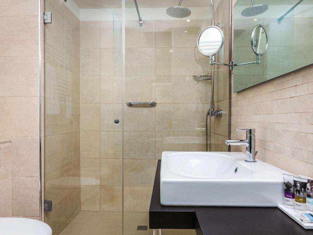 Koupelna v ubytování Hotel Mercure Siracusa