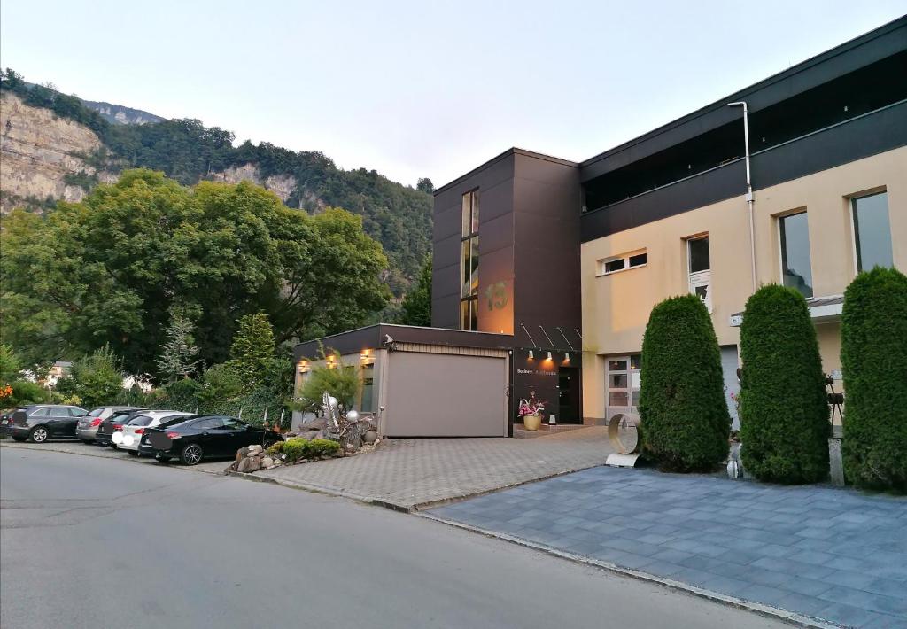 Výhľad na hory alebo výhľad na hory priamo z apartmánového hotela