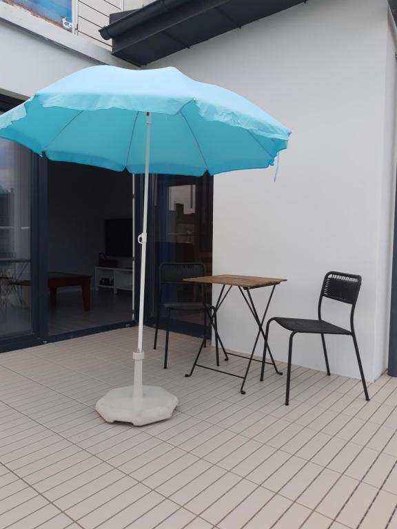 Patio alebo iná vonkajšia časť ubytovania Apartamenty 4YOU Hel