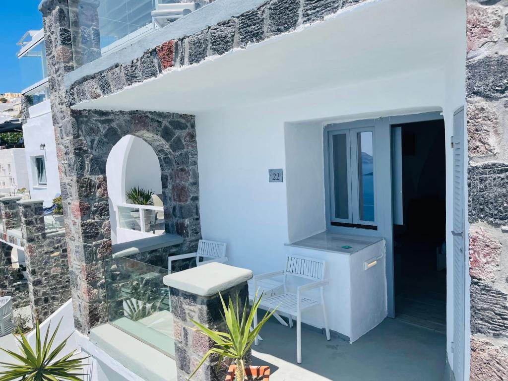 Balkon lub taras w obiekcie Loucas on the Cliff