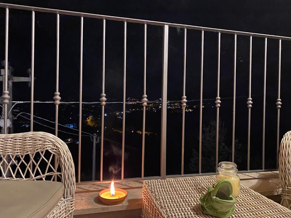 Balkón nebo terasa v ubytování Colle Bellavista