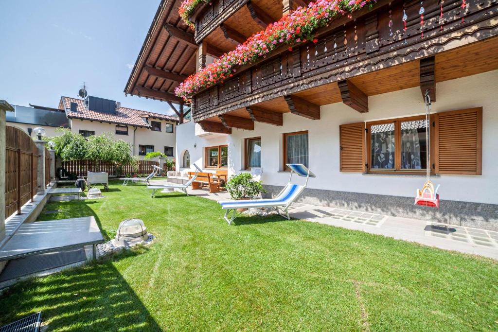 Vonkajšia záhrada v ubytovaní Sonnenparadies Apartement 2