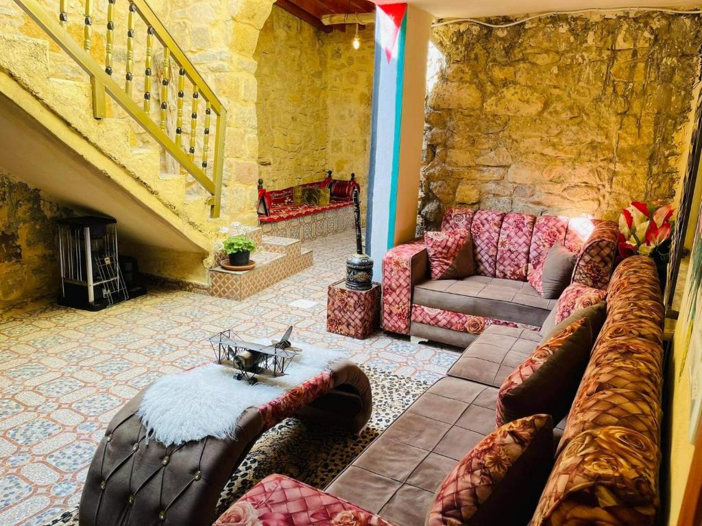 Posezení v ubytování Dana Gate Lodge