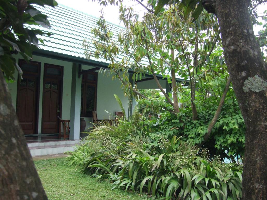 Zahrada ubytování Rumah Sawah