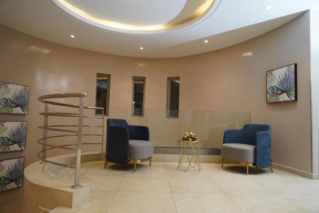 Posezení v ubytování HOTEL ASTRAL