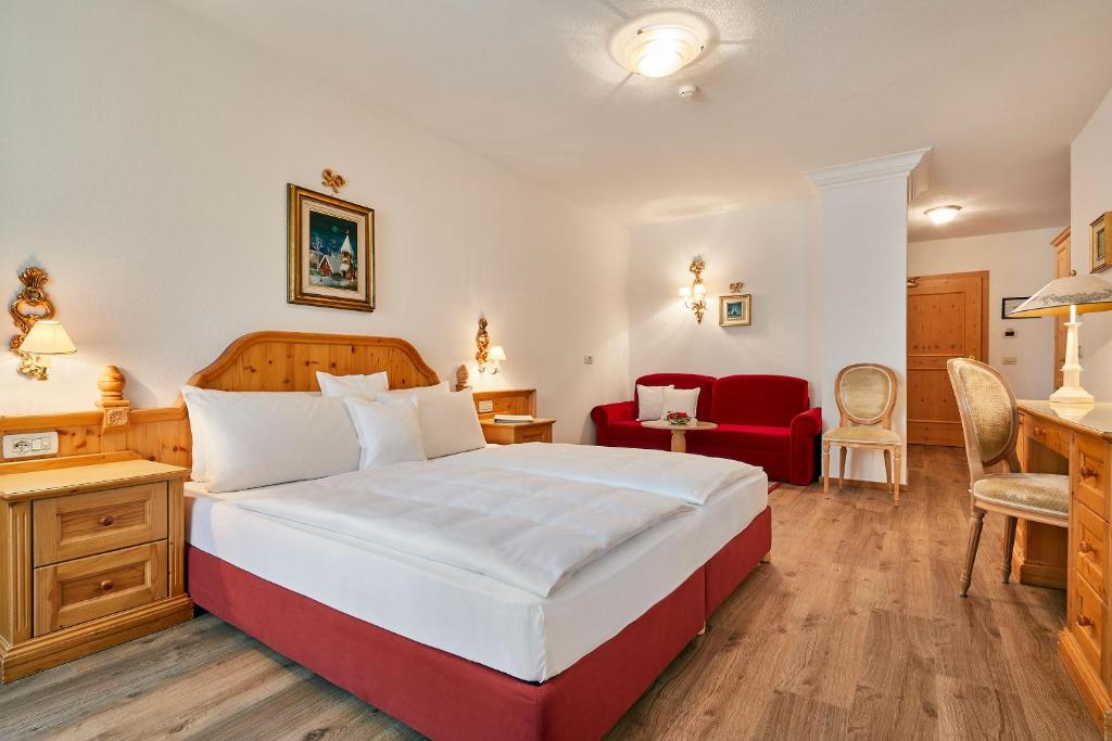 Postel nebo postele na pokoji v ubytování Hotel Table