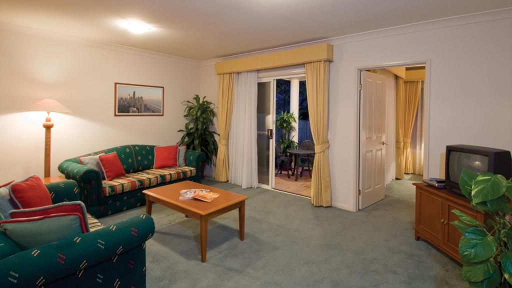 Posezení v ubytování Royal Woods Resort