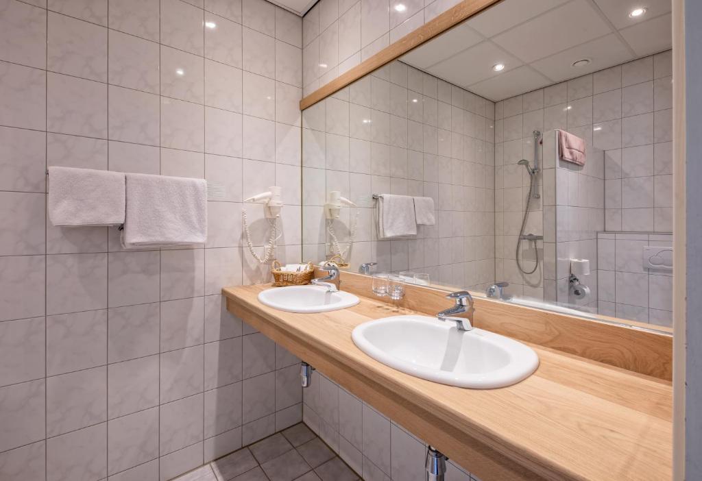 Koupelna v ubytování Hotel de Branding