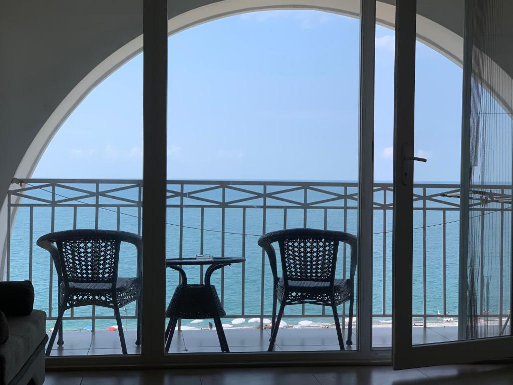 En balkon eller terrasse på Apartment Magnolia Seaside