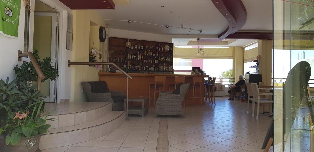 Vstupní hala nebo recepce v ubytování Alexandros Hotel