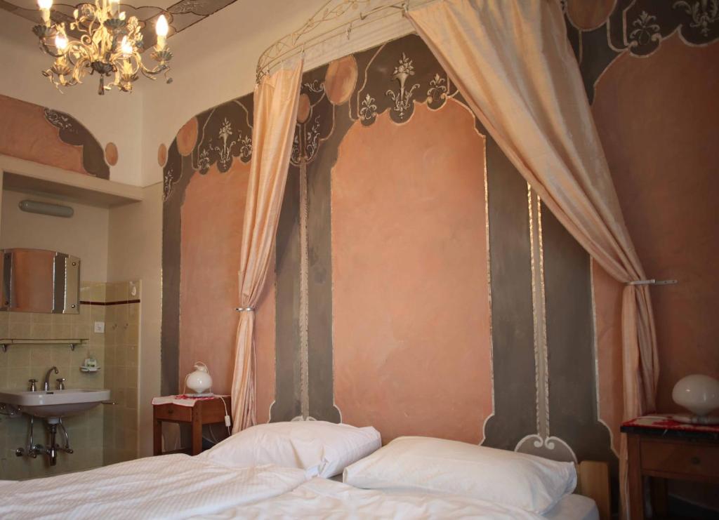 Postel nebo postele na pokoji v ubytování Bed and Breakfast Casa Locarno