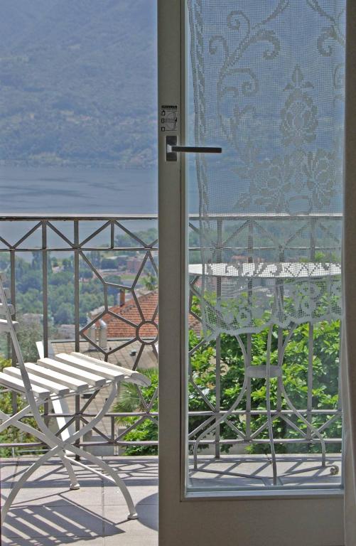 Balkón nebo terasa v ubytování Bed and Breakfast Casa Locarno