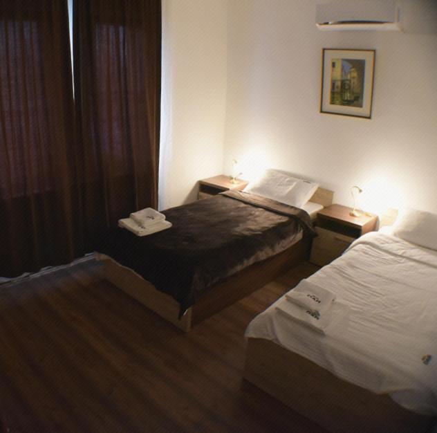 Postel nebo postele na pokoji v ubytování Motel & Restaurant Dar