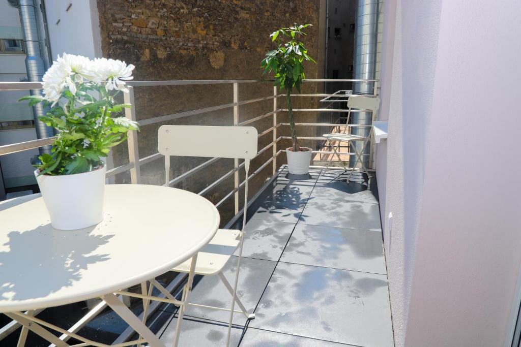 Balcone o terrazza di high class flat