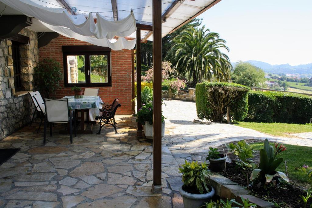 Zahrada ubytování Casa la palmera