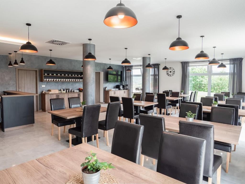 Restaurace v ubytování Wellness Apartmány Panorama
