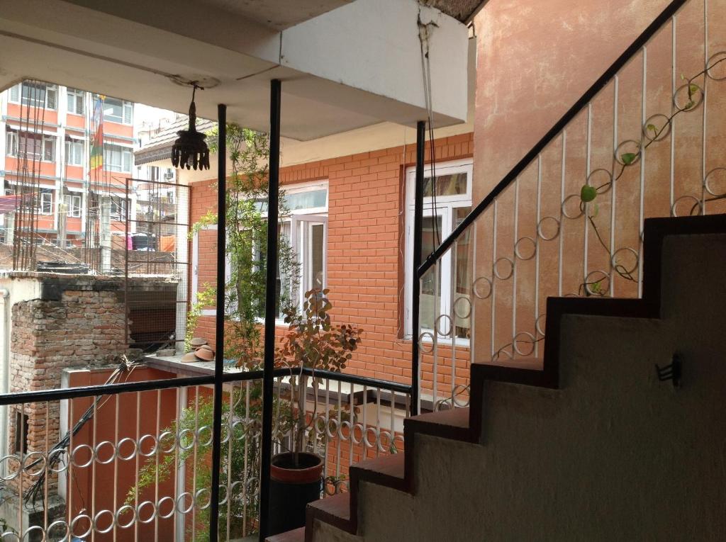 Balkón nebo terasa v ubytování Hotel Down Town
