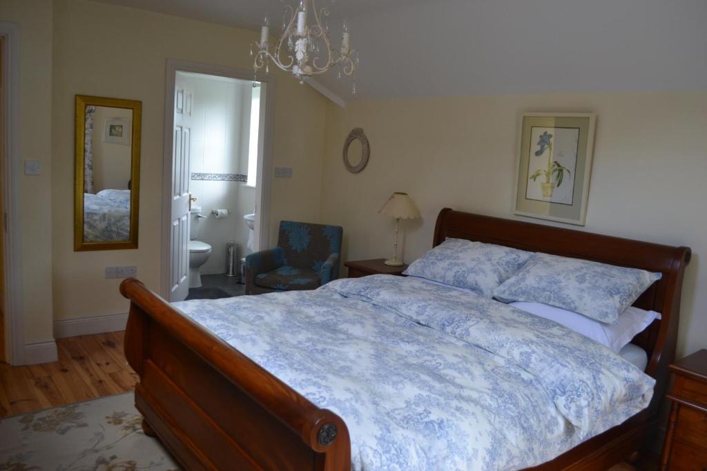 Postel nebo postele na pokoji v ubytování Guaire House Killarney
