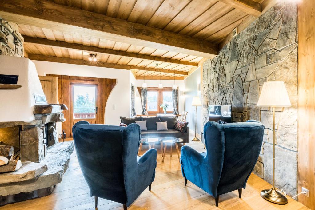 Posedenie v ubytovaní PREMIUM Apartament Krokus - Giewont View