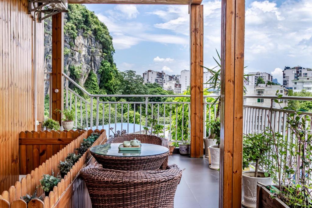 Balkón nebo terasa v ubytování Junshe Boutique Guest House-Complementary pick up servie for a 3-night stay in a deluxe room