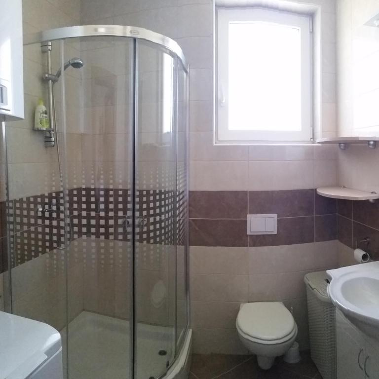 Koupelna v ubytování Apartman Mihalj Zadar-Rtina Miletici