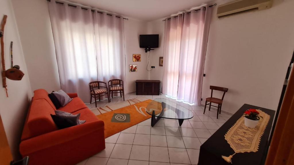 Posezení v ubytování Appartamento BERIMBAU vicino Malpensa
