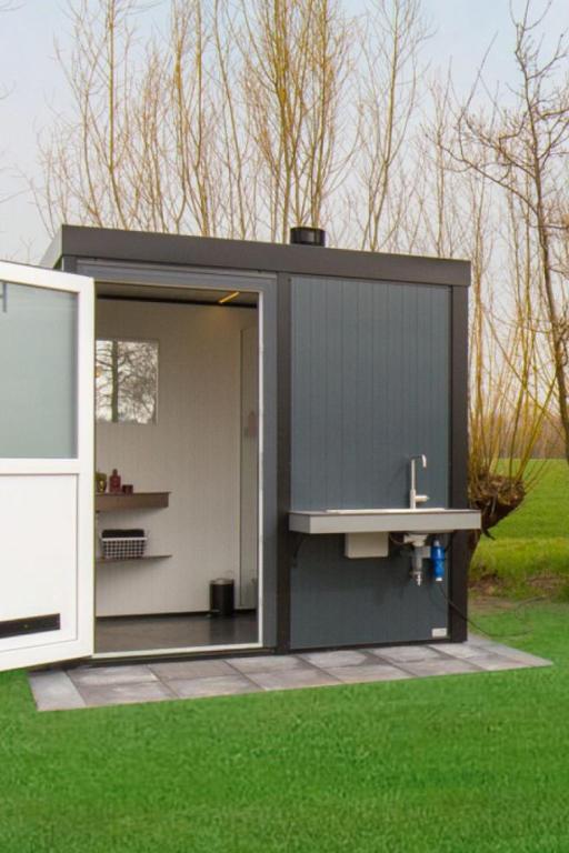 Zahrada ubytování Nomad Knokke