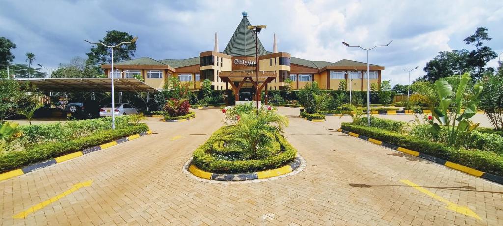 Zahrada ubytování Elysian Resort