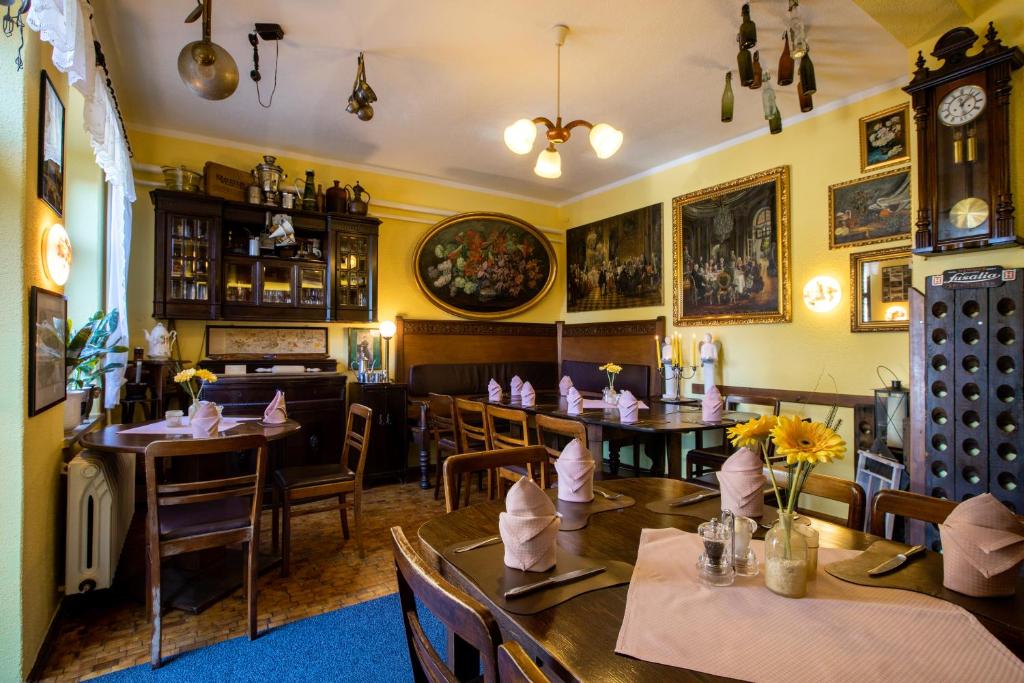 Posezení v ubytování Hotel Brückenschänke
