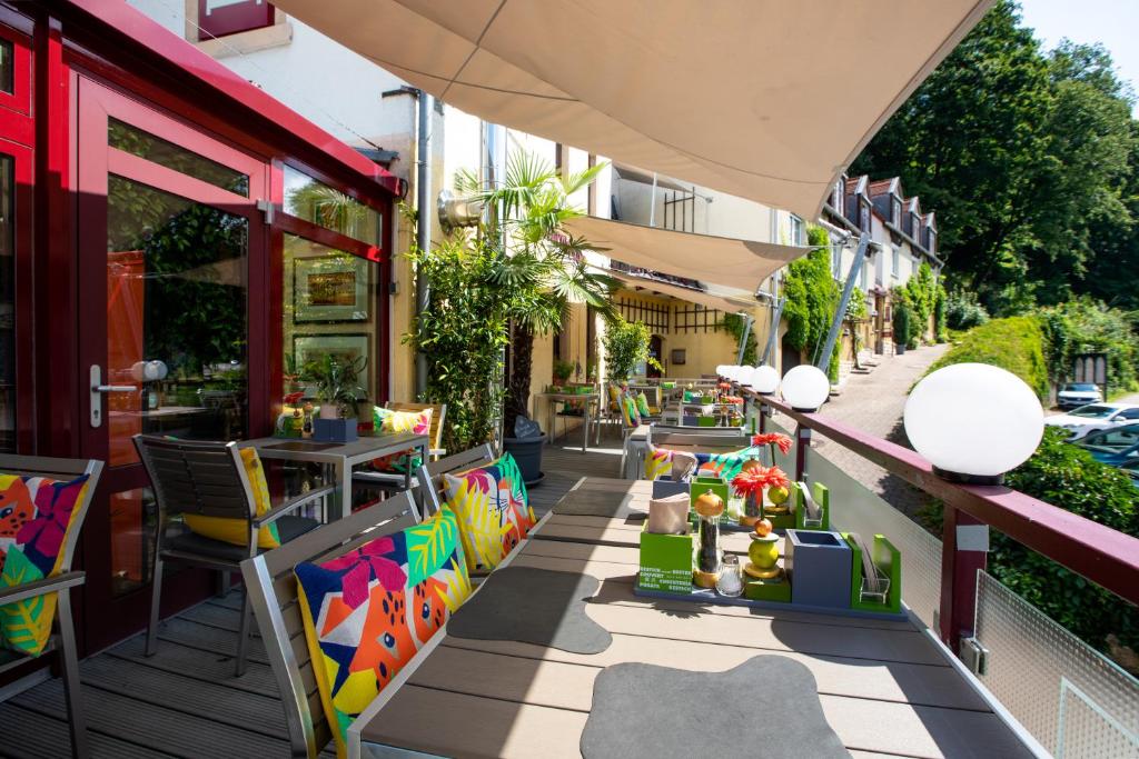 Zahrada ubytování Hotel Brückenschänke