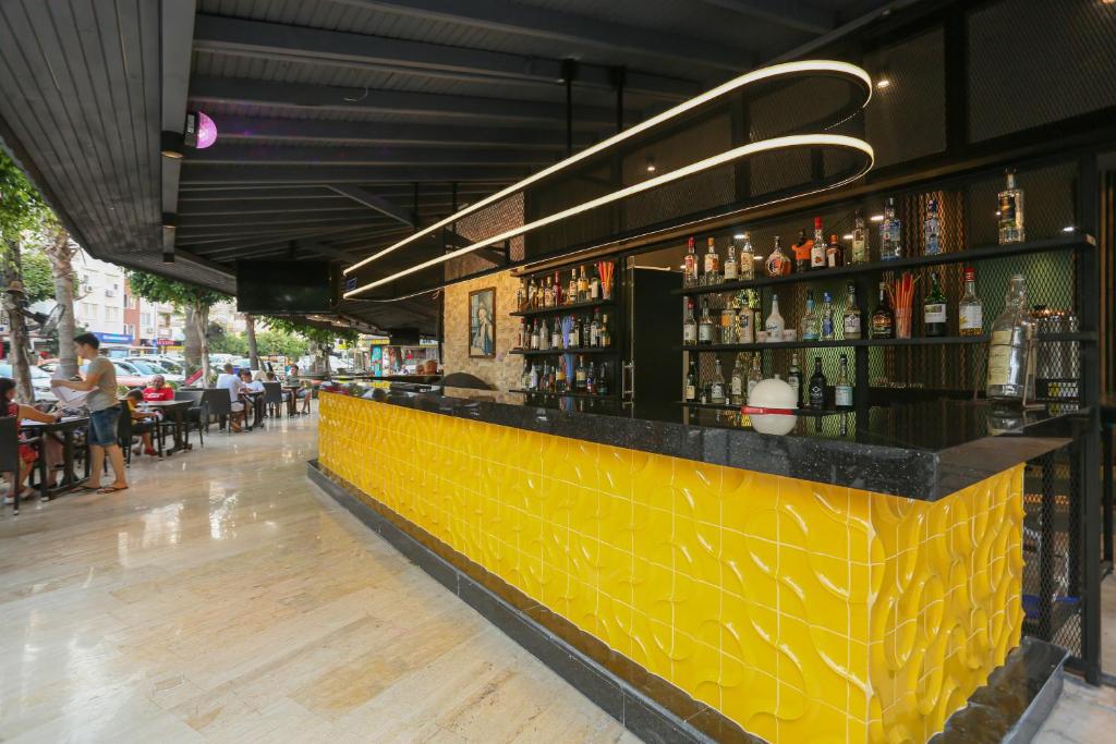 Lounge nebo bar v ubytování Angora Apart Hotel