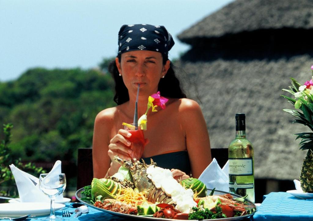 Nápoje v ubytování Leopard Beach Resort and Spa