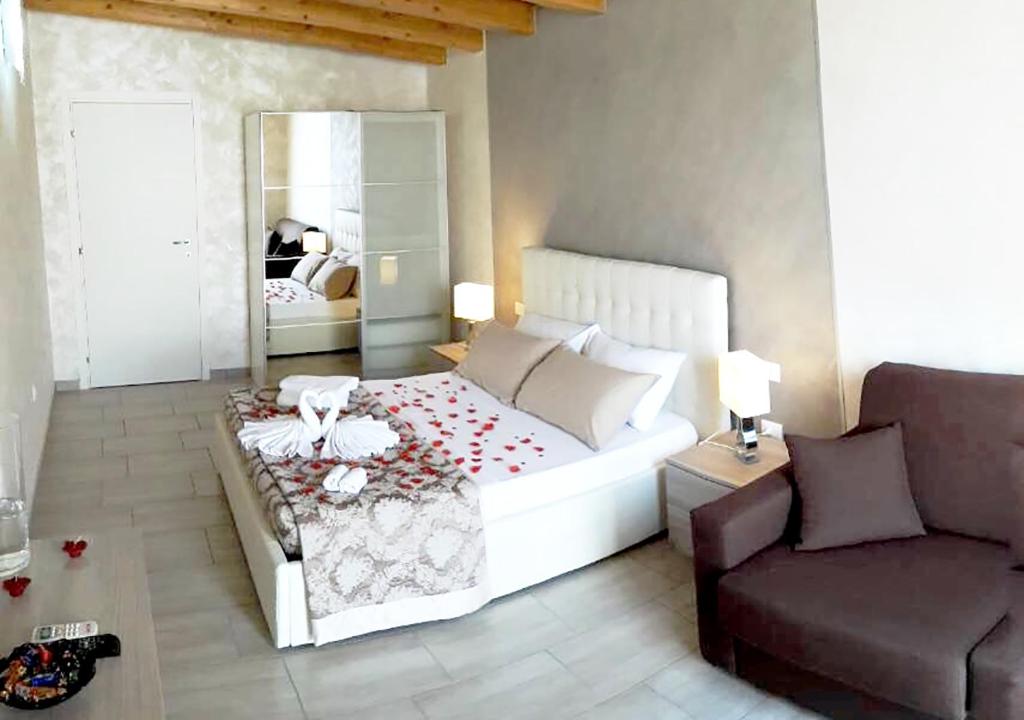 Posezení v ubytování Bed and Breakfast Morghella