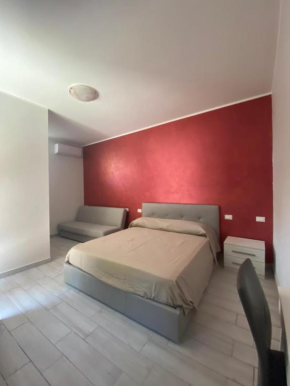 Posteľ alebo postele v izbe v ubytovaní B&b Paradiso Settecannelle