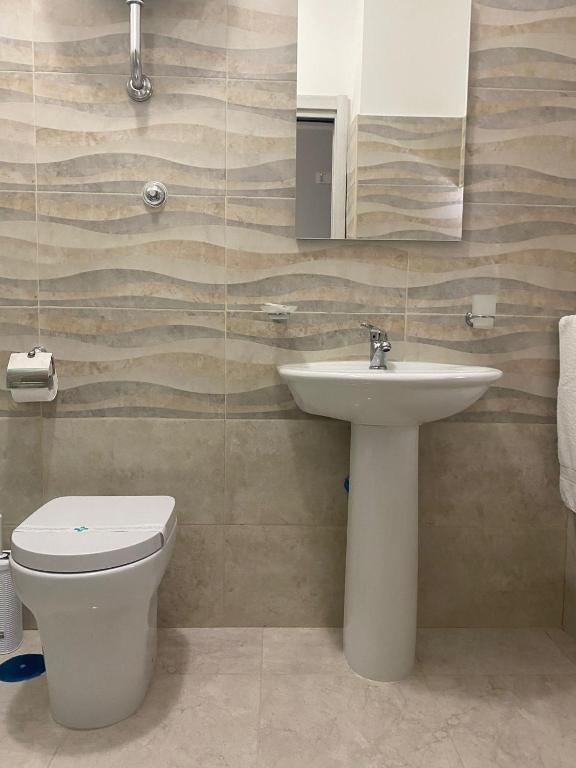 Kúpeľňa v ubytovaní B&b Paradiso Settecannelle