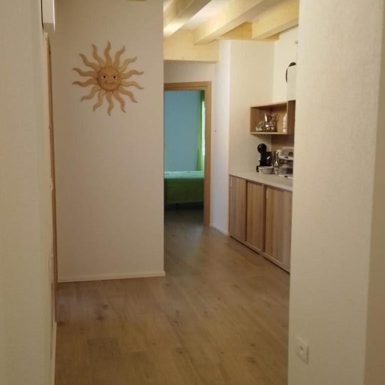 Kuchyň nebo kuchyňský kout v ubytování B&B Al Portico