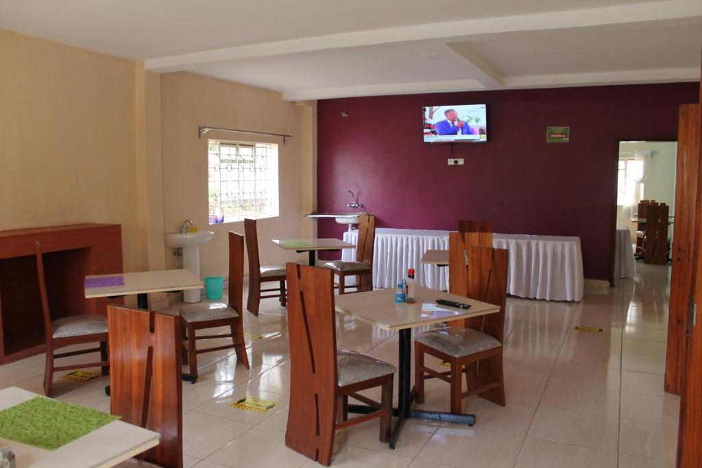 Restauracja lub miejsce do jedzenia w obiekcie Masai Game Resort