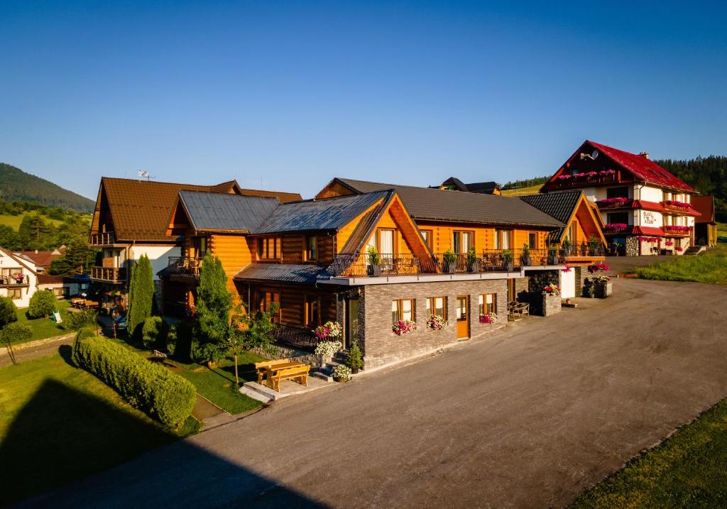 Budova, kde se bed and breakfast nachází